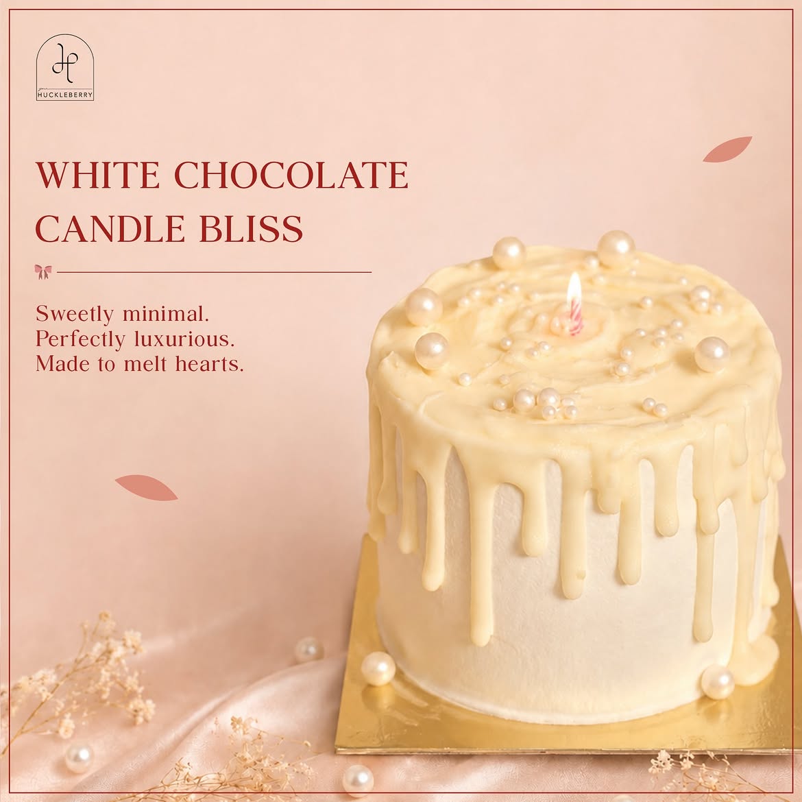 White Chocolate Candle Bliss